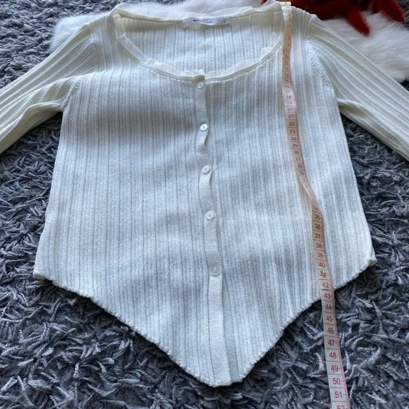 MOUSSY Ribbed Knit Long-Sleeve Top - Picture 4 of 6